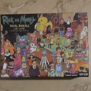 Rick and Morty Total Rickall Card Game